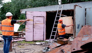 Демонтаж гаражей в Кингисеппе, цена от 1785 руб. – услуги под ключ от ГОСТСТРОЙ